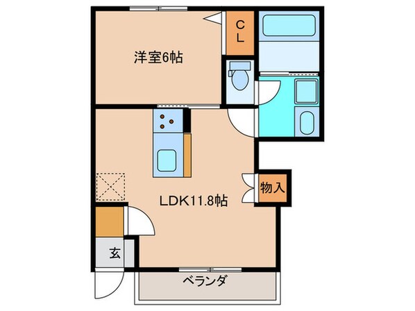 プランドールⅡの物件間取画像